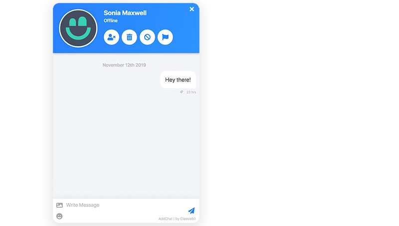 Manage contacts